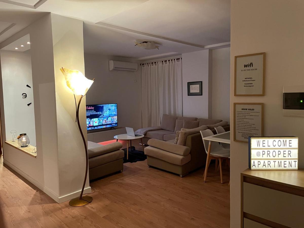 Proper Apartment 1 Tirana Kültér fotó